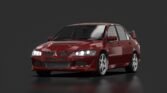 Mitsubishi lancer evolution viii gsr 00 red solid