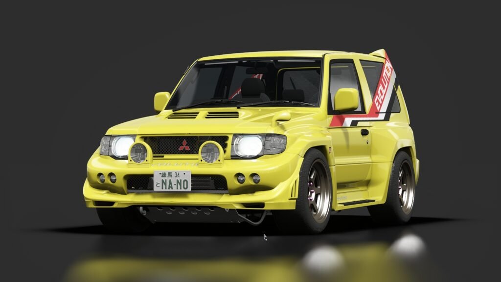 Mitsubishi pajero evolution ralliart namco