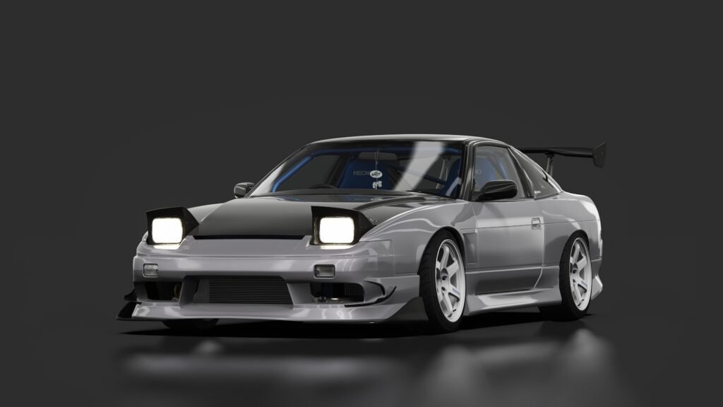 Nissan 180sx origin labo stream line 01 titanium grey
