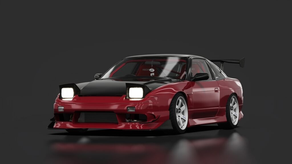 Nissan 180sx origin labo stream line 03 sport red