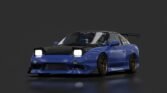 Nissan 180sx origin labo stream line 04 blue