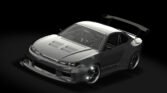 Nissan silvia s15 zoomracing bullet grey