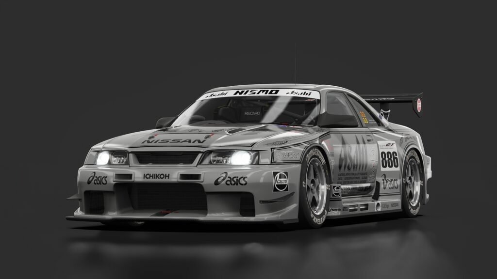 Nissan skyline r33 gt1 01 asahi