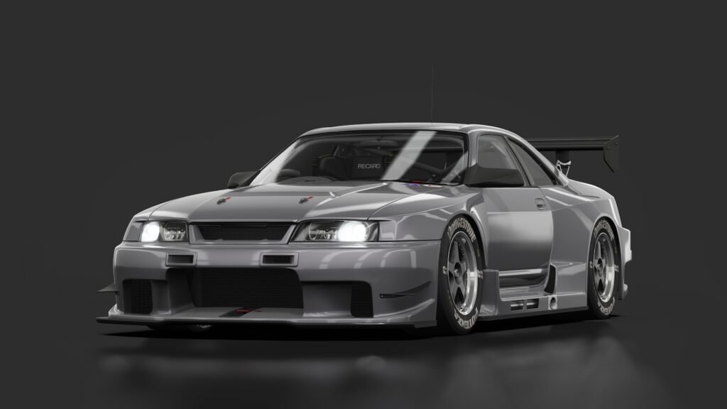 Nissan skyline r33 gt1 02 grey
