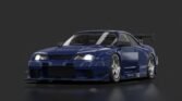 Nissan skyline r33 gt1 03 blue