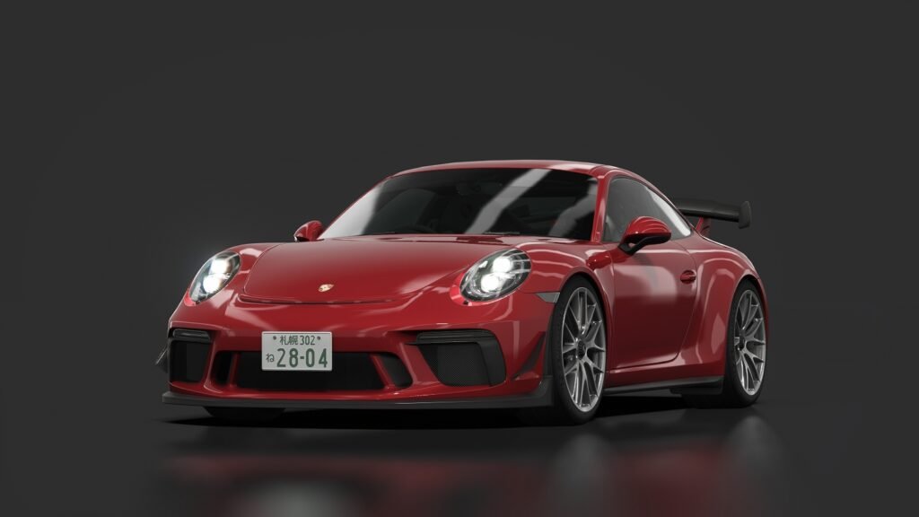 Porsche 911 (991 01 carmine red 2