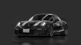 Porsche 911 (991 08 black white stripe