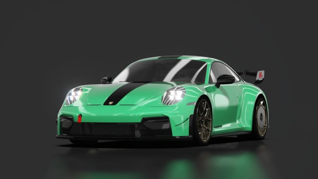 Porsche 911 gt3 (992 04 racing green