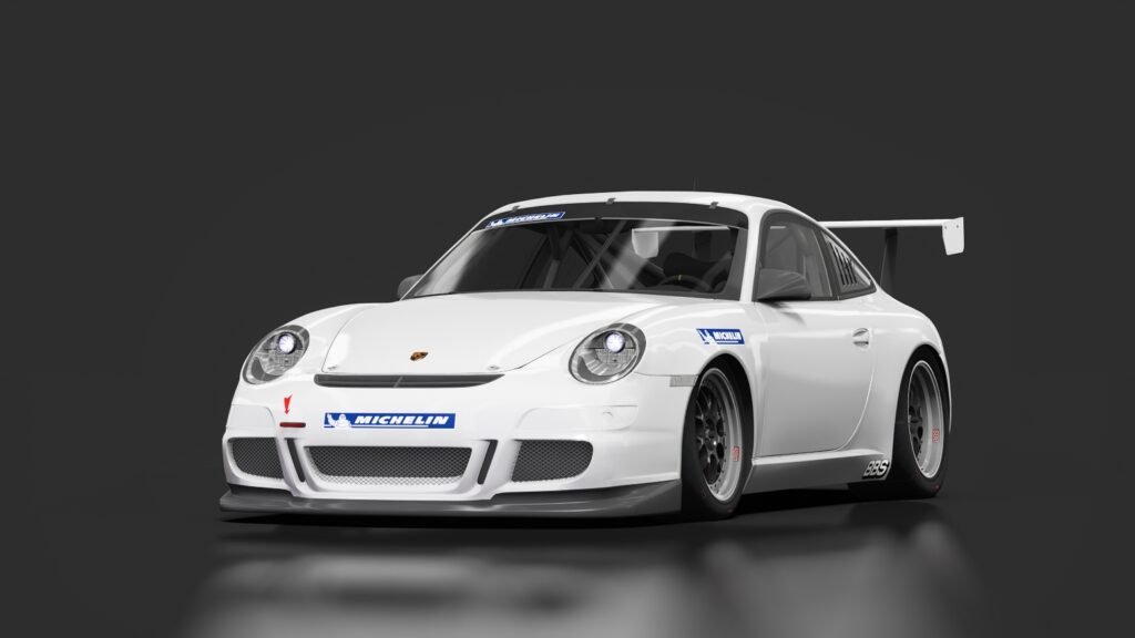 Porsche 911 gt3 cup 2006 03 white