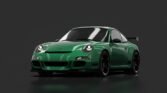 Porsche 911 gt3 rs 01 green black