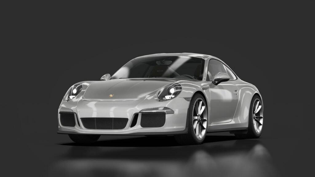 Porsche 911 r 02 white