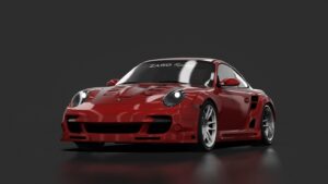 Porsche 911 Turbo BLR Red Warrior