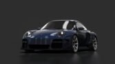 Porsche 911 turbo blr samurai rocket samurai blue
