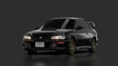 Subaru impreza wrx sti coupe type r version v (gc8f) bunta fujiwara's 04 black mica