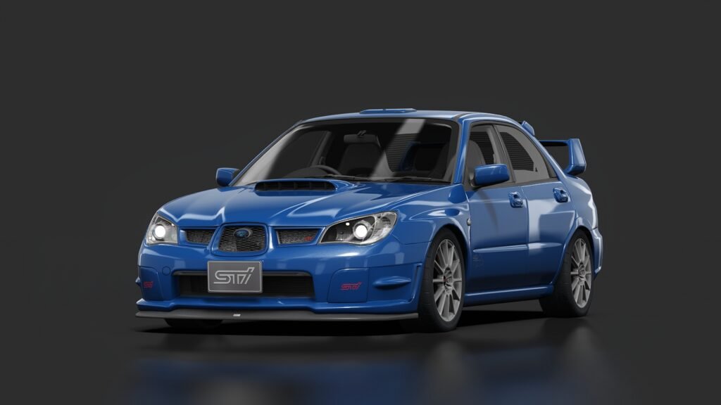 Subaru impreza wrx sti spec c type ra 00sonic blue mica