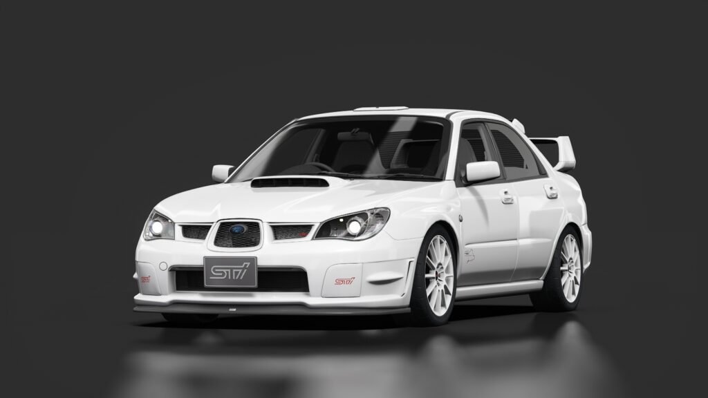 Subaru impreza wrx sti spec c type ra pure white