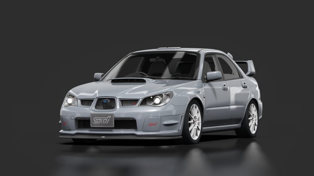 Subaru impreza wrx sti spec c type ra steel blue