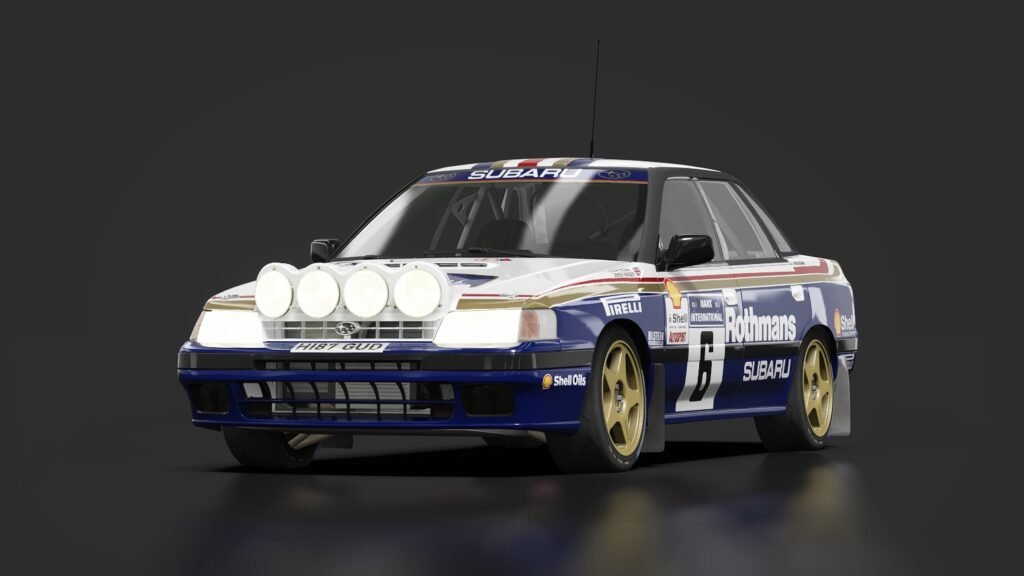 Subaru legacy rs gra lf gr rothmans