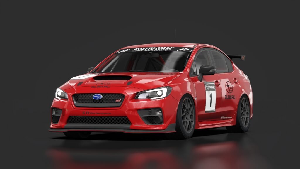 Subaru wrx sti type s 2014 cup lightning red