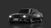 Toyota chaser (jzx100) restyling 00 black