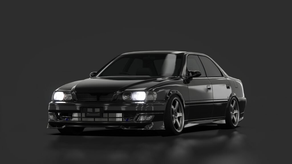Toyota chaser (jzx100) restyling 00 black spec