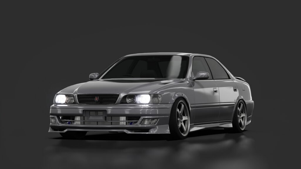 Toyota chaser (jzx100) restyling 01 silver