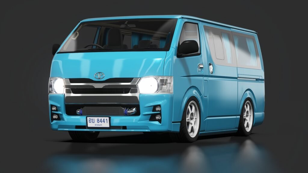 Toyota hiace 2013 zing blue