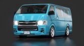 Toyota hiace 2013 zing blue