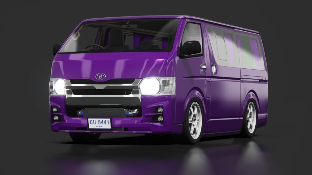 Toyota hiace 2013 zing purple