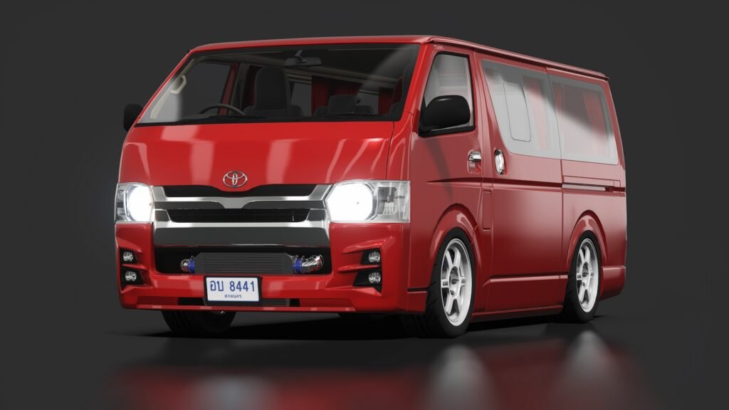 Toyota hiace 2013 zing red