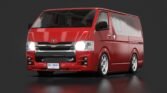 Toyota hiace 2013 zing red