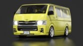 Toyota hiace 2013 zing yellow