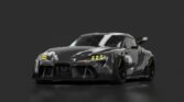 Toyota supra a90 hgk zoomracing black