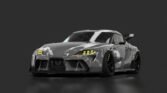 Toyota supra a90 hgk zoomracing bullet grey