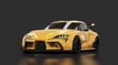 Toyota supra a90 hgk zoomracing garnet gold