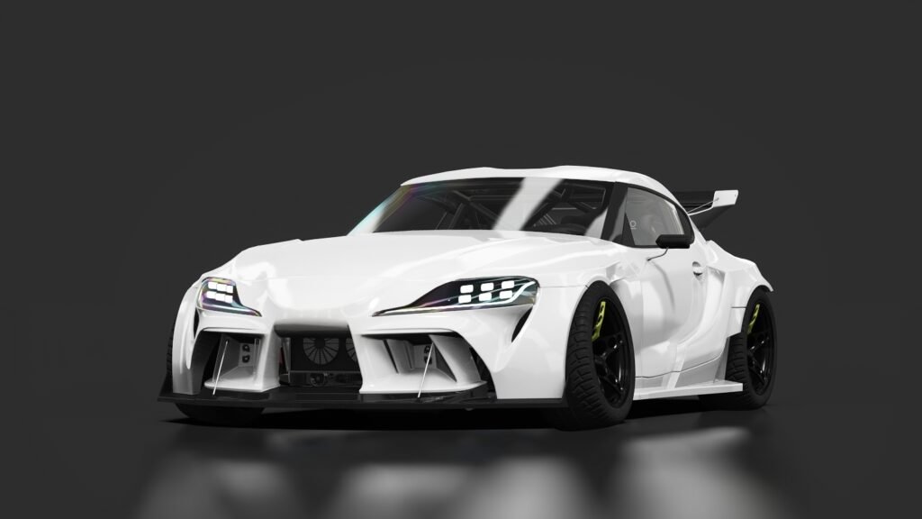 Toyota supra a90 hgk zoomracing generated