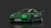 Toyota supra mk4 veilside drift tiresarpi 01 dark green pearl met
