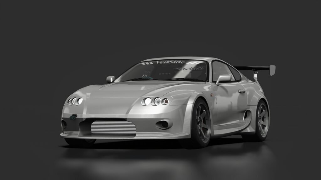 Toyota supra mk4 veilside drift tiresarpi 02 super white