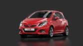Vauxhall corsa vxr 2009 00 lava red