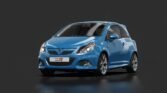 Vauxhall corsa vxr 2009 marineblau