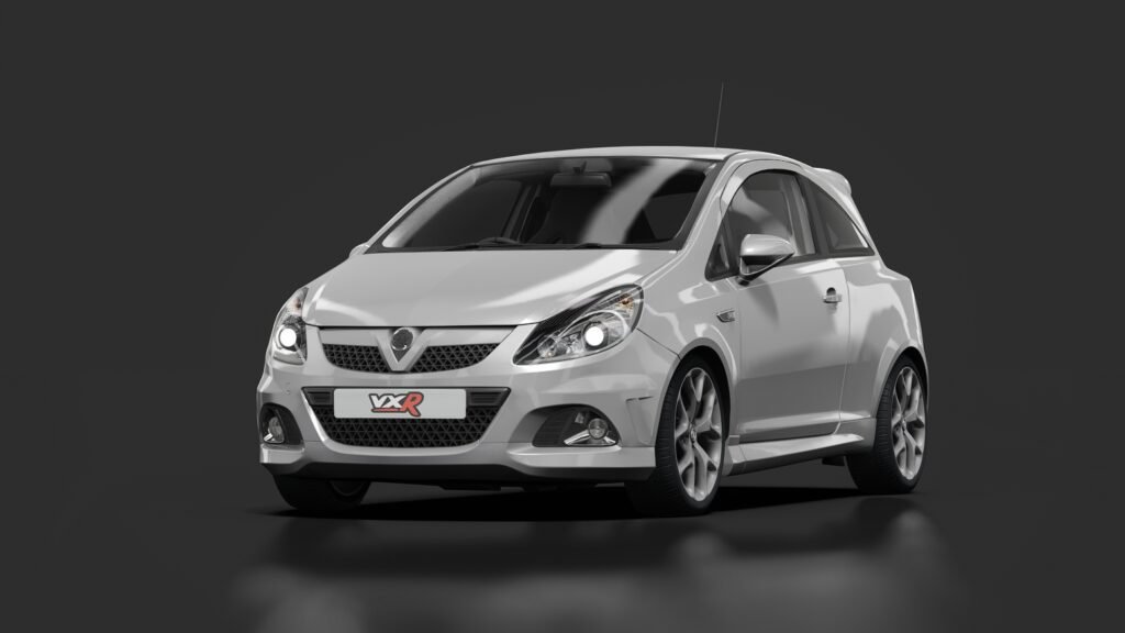 Vauxhall corsa vxr 2009 star silver iii met