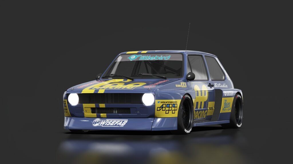 Volkswagen golf mk1 'littlebird' rwd v6 apracing