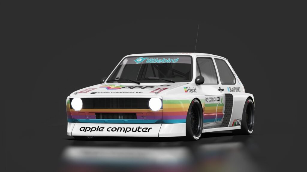 Volkswagen golf mk1 'littlebird' rwd v6 apple