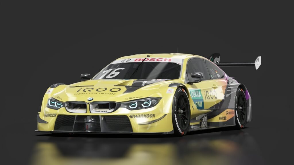 Bmw m4 dtm turbo 2020 bmw team rmg16