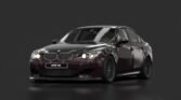 Bmw m5 e60 supercharged ruby black metallic