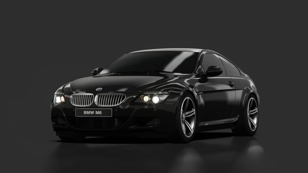 Bmw m6 e63 lci black sapphire metallic