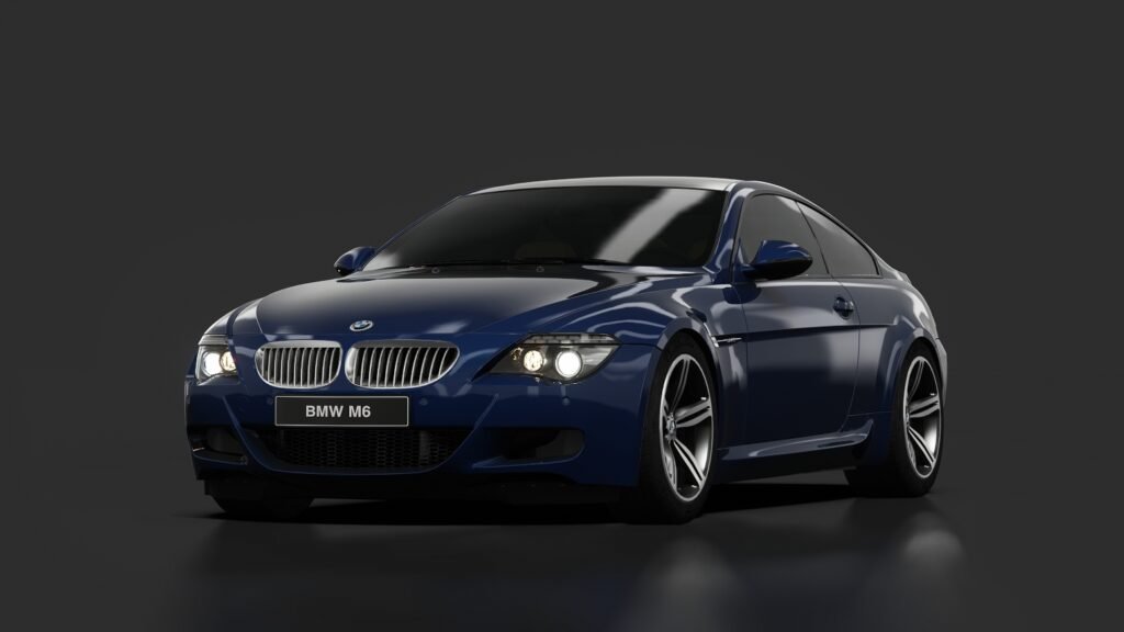 Bmw m6 e63 lci interlagos blue metallic