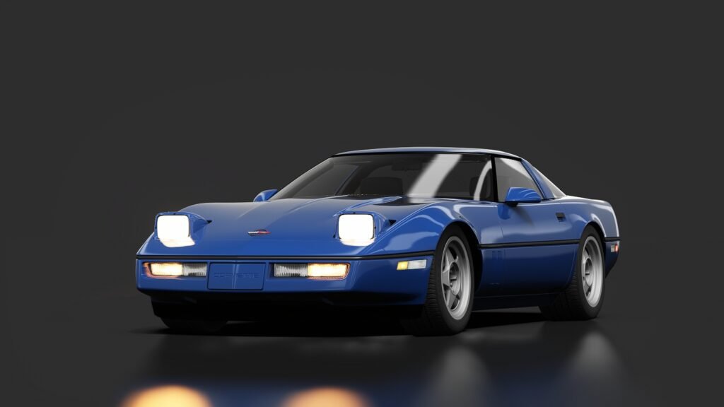 Chevrolet corvette c4 zr 1 canyon spec admiral blue