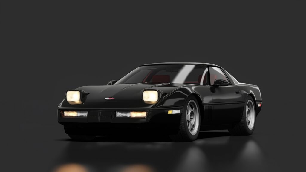 Chevrolet corvette c4 zr 1 canyon spec black