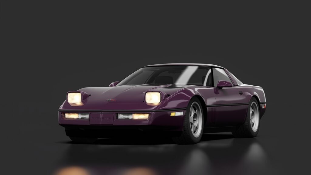 Chevrolet corvette c4 zr 1 canyon spec black rose metallic